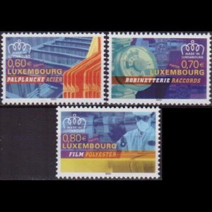 LUXEMBOURG 2003 - Scott# 1121-3 Products Set of 3 NH