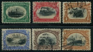 United States #294-299 Used Set