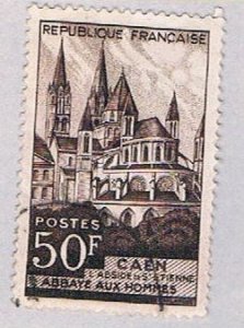 France 674 Used Abbaye 1 1951 (BP55201)