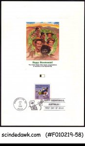 UNITED STATES - 1988 HAPPY BICENTENNIAL PROOF CARD - FDI