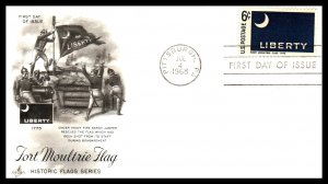 US 1345-1354 Flags Artcraft Set of Ten U/A FDC