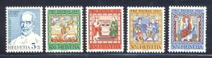 Switzerland B365-9, F-VF, MNH