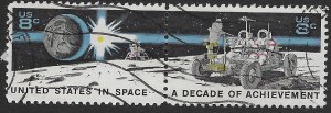 US #1434-35 Used Pair. Space Achievements.