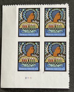 US 2020 Kwanzaa Plt blk of 4 # 5531 mint