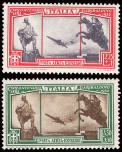 Scott #CE1-2, Giuseppe Garabaldi  MNH