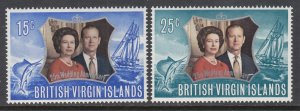 British Virgin Islands 241-242 MNH VF