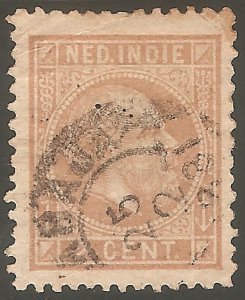 NETHERLANDS INDIES Sc# 5 USED FVF King William III