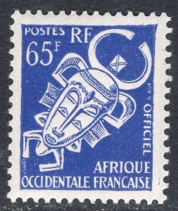 FRENCH WEST AFRICA SCOTT O10