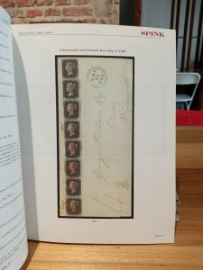 Stamp publication 2009 Spink auction catalogue w/realizations GB Empire Zemstvo 