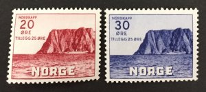 Norway 1930  #B2-3, North Cape, MNH.