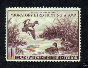 United States-1942-SC RW9-H-Baldpate Ducks-Hunting