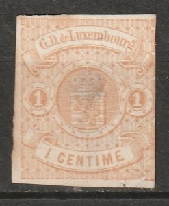 Luxembourg 1963 Sc 4 MNG(*) large thin/stain/corner damage