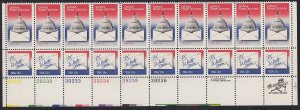 Scott 1805-10 MNH Btm Plate Block of 20 -  National Letter Writing Week