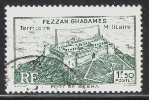 Libya Fezzan-Ghadames #1N4 Used CV$0.55