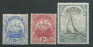 Bermuda 42, 44, 108   Mint NH VF   PD