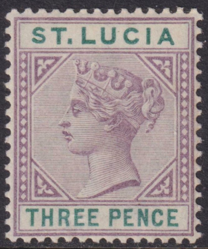 St Lucia 1886 SC 32a Mint 