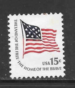 #1597 MNH Single Large Block Tagging