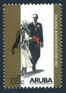 Aruba 24,MNH.Michel 21. Princess Juliana,Prince Bernnard,1987.