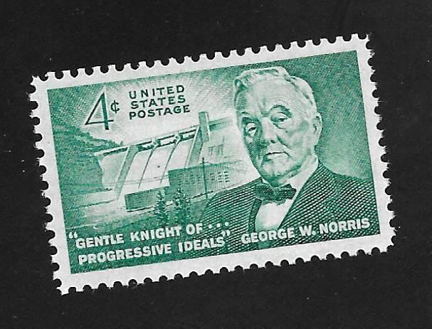 SC# 1184 - (4c) - Sen. George Norris, MNH