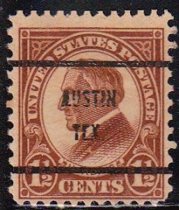 Precancel - Austin, TXPSS 633-61 - Better Bureau Issue