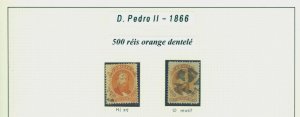 BRAZIL 1866/88  EMPIRE - Dom Pedro small specialized collection