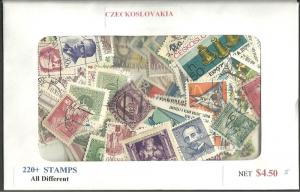Czechoslovakia Mix, 100 All Different, Used**-