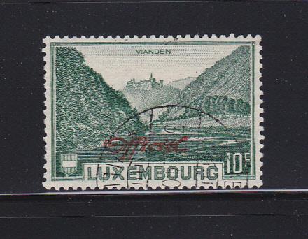 Luxembourg O182 Set U Official Stamps