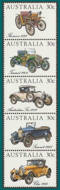 Australia 1984 Veteran & Vintage Cars, MNH  891a,SG903a