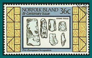 Norfolk Island 1986 Bicentenary 2, 36c Tools, used  #397,SG401