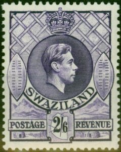 Swaziland 1938 2s6d Bright Violet SG36 Fine VLMM