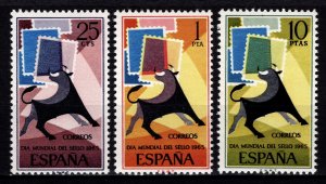 Spain 1965 World Stamp Day, Set [Mint]