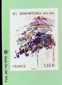 FRANCE Sc 4589 NH ISSUE OF 2014 - ART - (JS23)