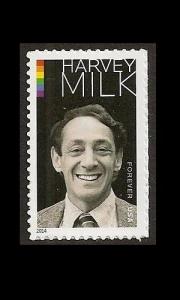 US 4906 Harvey Milk forever single (1 stamp) MNH 2014