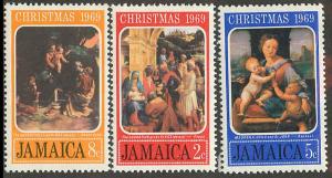 Jamaica 292-294 Mint VF