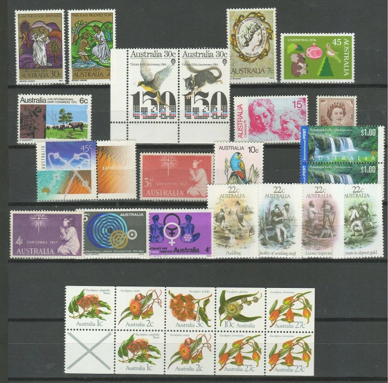 Australia 1940/1990 ☀ Small Collection ☀ Mint never hinged (**)