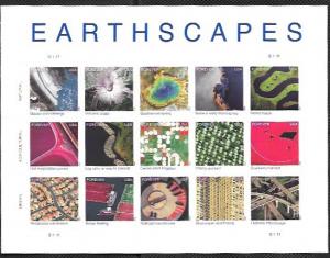 US #4710.  Earthscapes.  Full sheet. Nice.