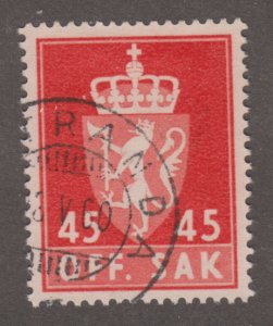 Norway O73 Coat of Arms 1958