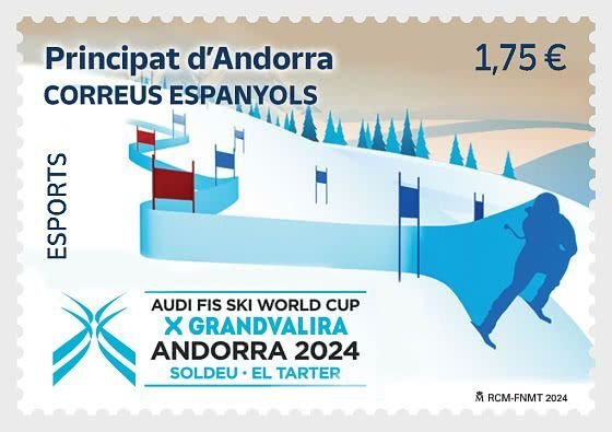 Andorra - Postfris/MNH - World Cup Skiing 2024