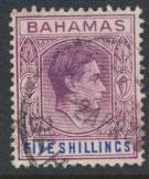 Bahamas SG 156b SC#112  Used 1938+ definitive wmk script