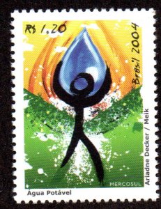 BRAZIL 2922 MNH BIN $1.00 WATER