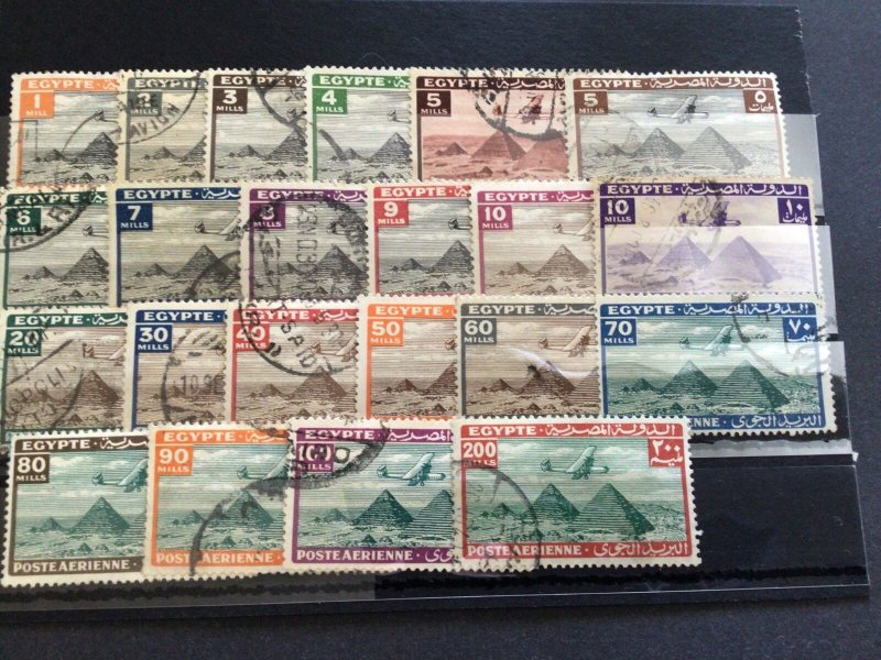 Egypt Vintage used  Stamps  Ref 63225 