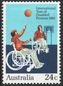 Australia SC#810 24¢ International Year of Disabled Persons (1981) MHR