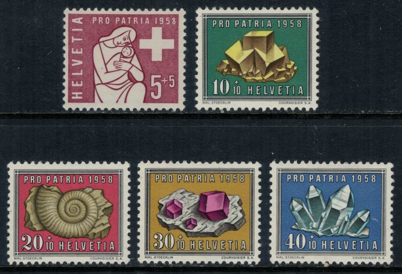 Switzerland #B272-6* NH  CV $8.20