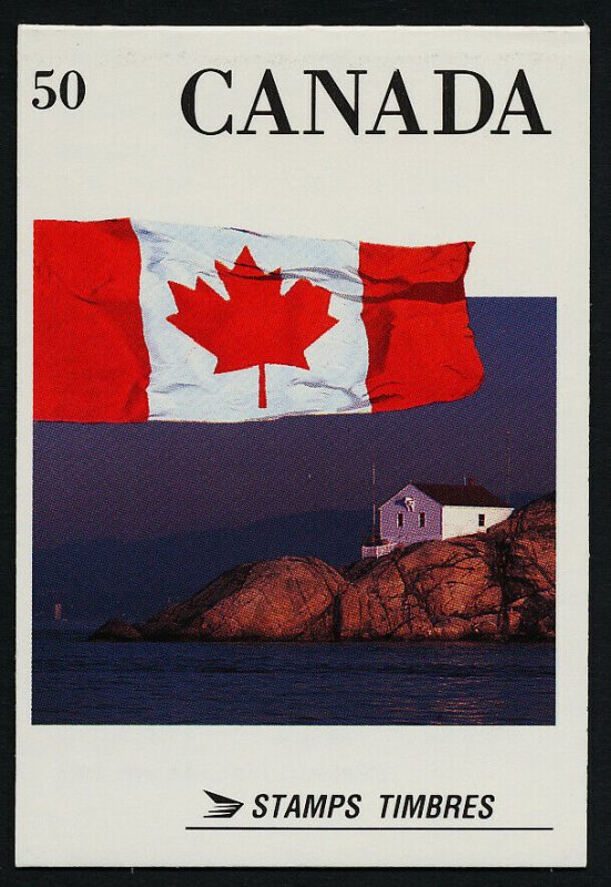 Canada 1190a Booklet BK123 MNH Flag, Lighthouse (sealed)