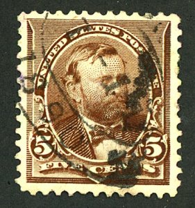 U.S. #223 USED THIN