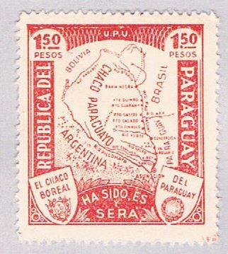 Paraguay 324 MLH Map Gran Chaco (BP1928)