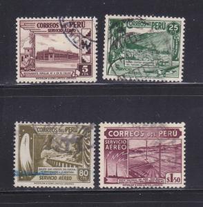 Peru C49, C52, C56, C58 U Various (A)