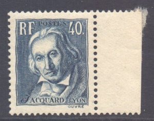 France Scott 295 - SG520, 1934 Jacquard 40c MH*