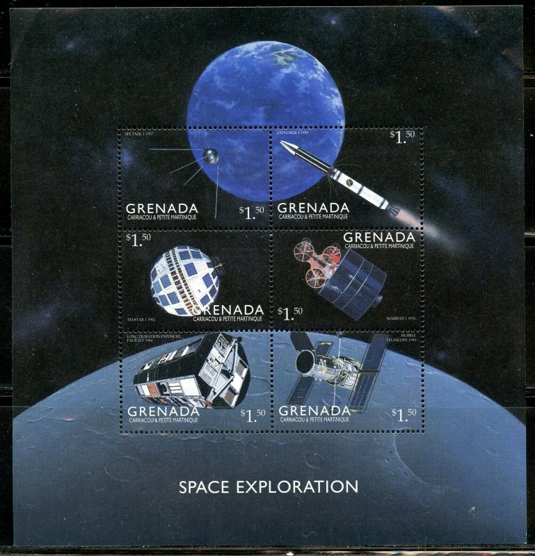 GRENADA SPACE EXPLORATION SHEET  MINT NH  