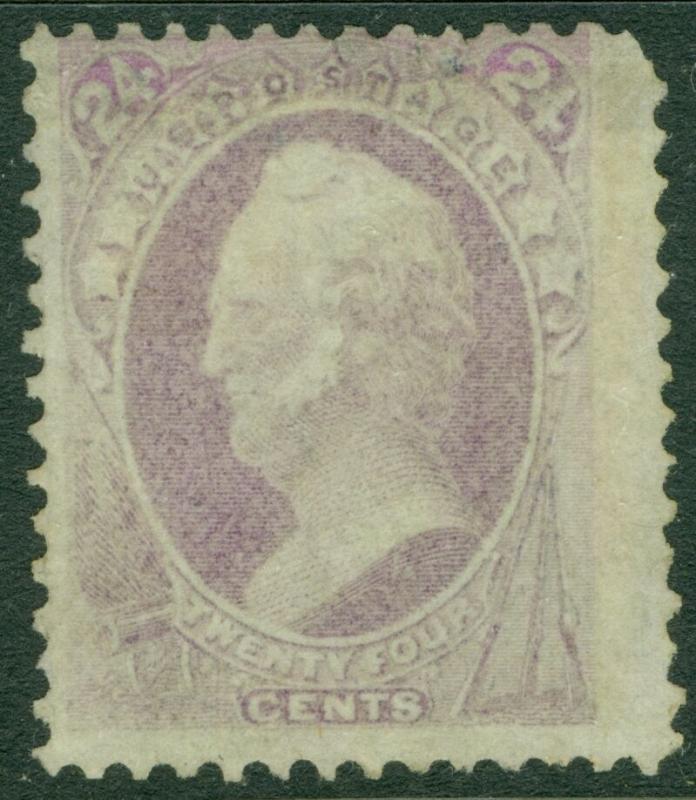 EDW1949SELL : USA 1870 Scott #153 Mint. Regummed. PSAG Certificate. Cat $1,800.